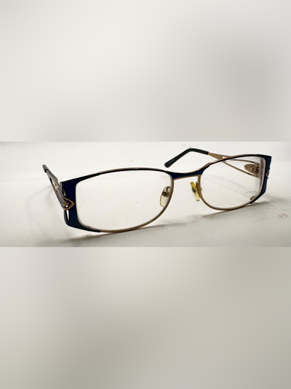 Cupcake Gold Blue Oval Sunglasses Frames Only